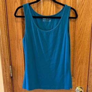 Eddie Bauer Teal Scoop Neck Tank Top